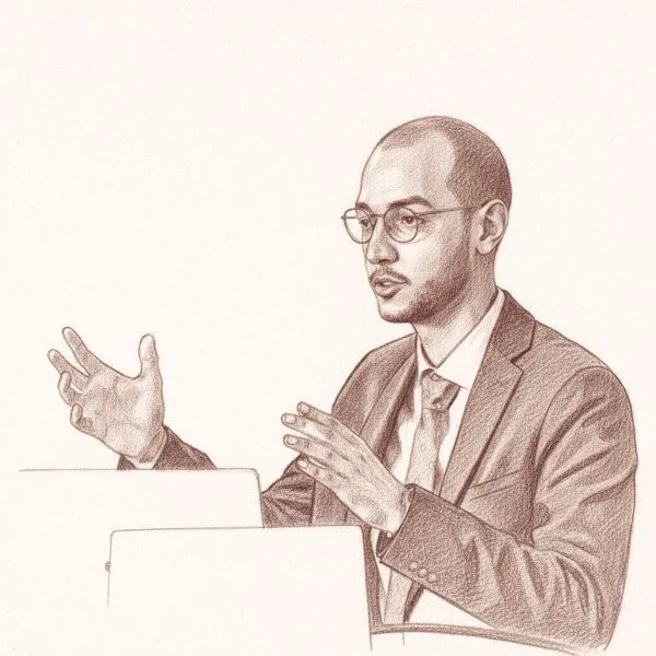 Picture of me taken during my PhD defense